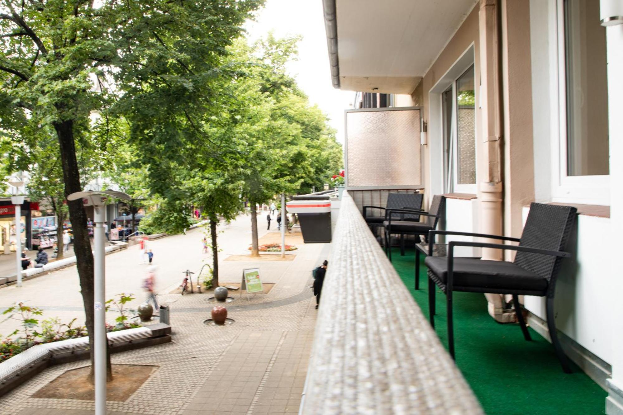 Me Living Bad Pyrmont Innenstadt 10 Meter Balkon 外观 照片