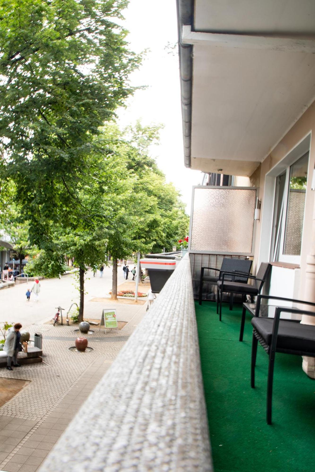 Me Living Bad Pyrmont Innenstadt 10 Meter Balkon 外观 照片