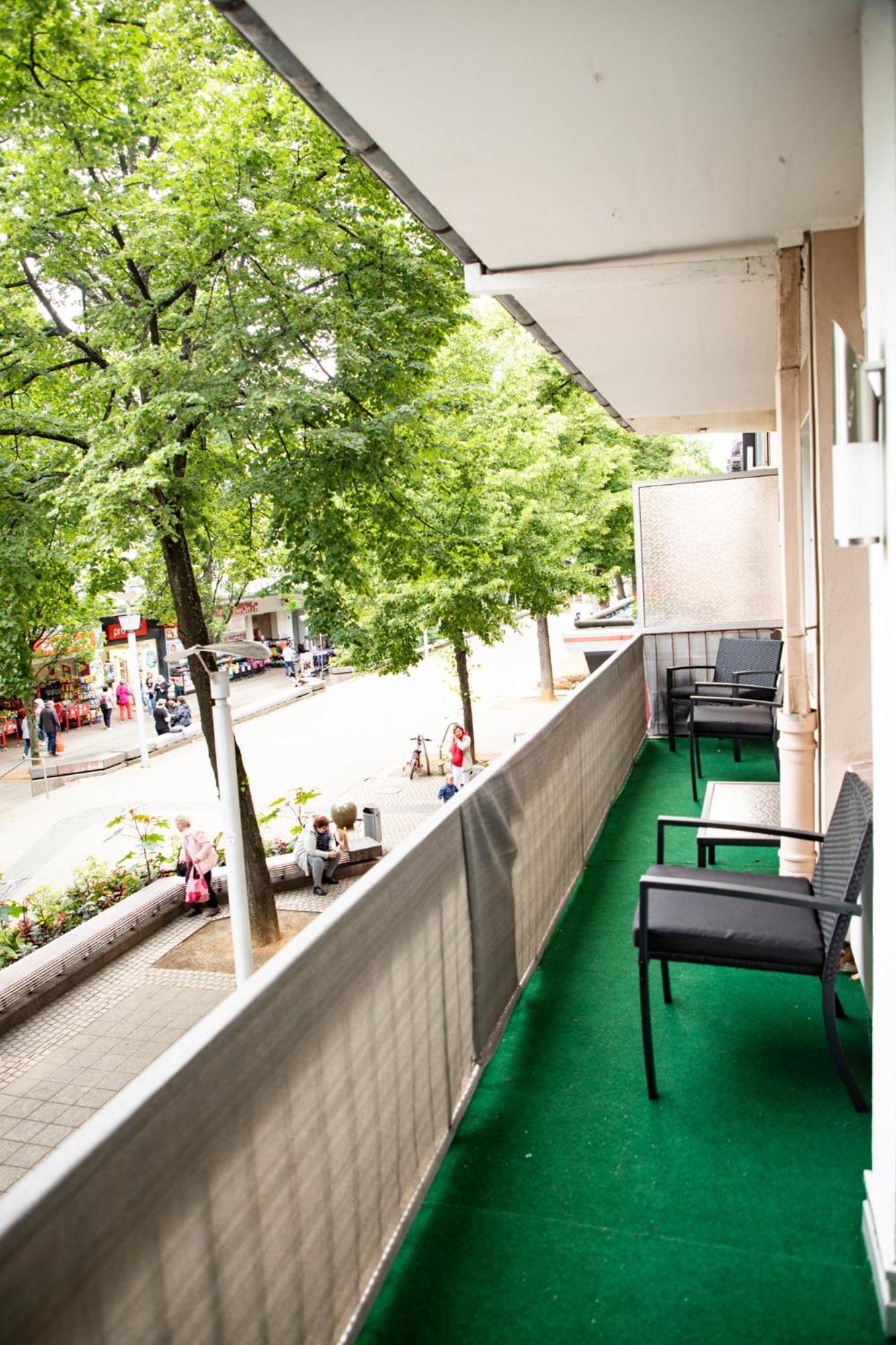 Me Living Bad Pyrmont Innenstadt 10 Meter Balkon 外观 照片